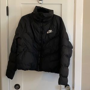 Nike womens puffer coat